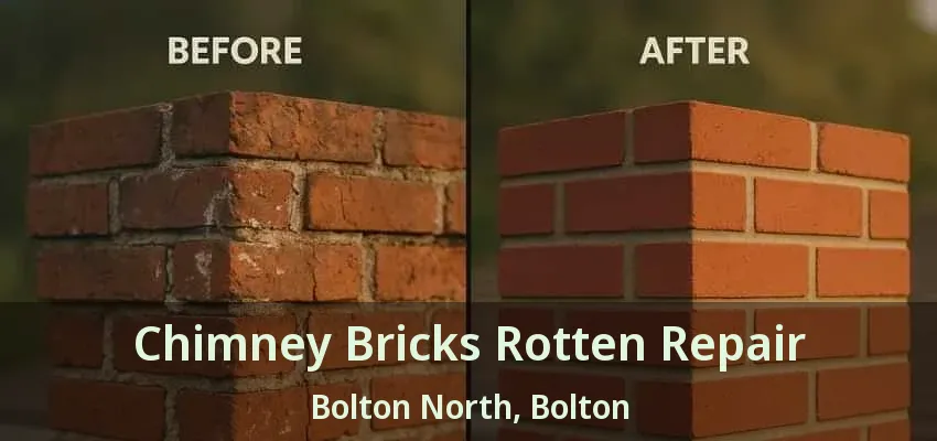 Chimney Bricks Rotten Repair Bolton North, Bolton - ON