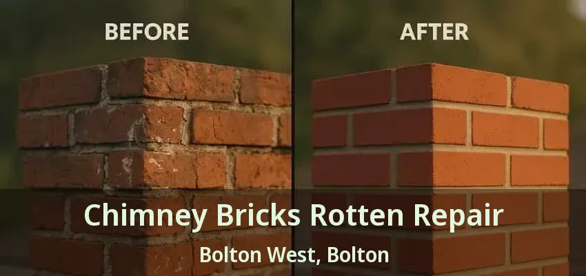 Chimney Bricks Rotten Repair Bolton West, Bolton - ON