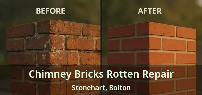 Chimney Bricks Rotten Repair Stonehart, Bolton - ON