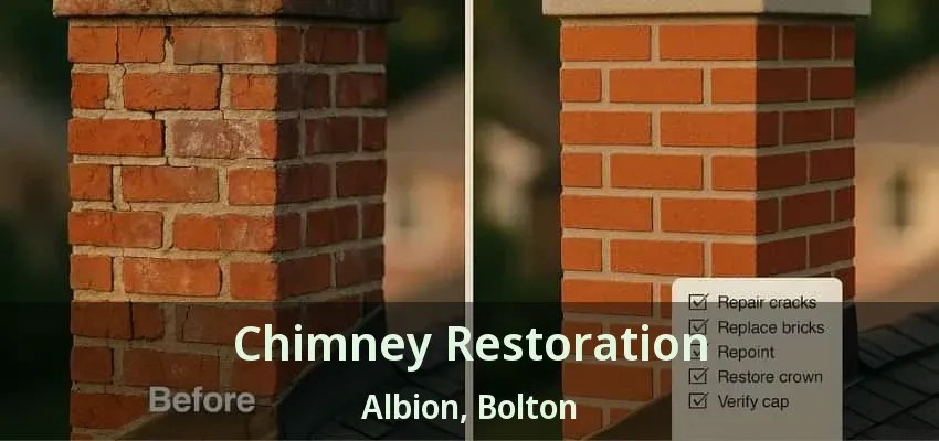Chimney Restoration Albion, Bolton - ON