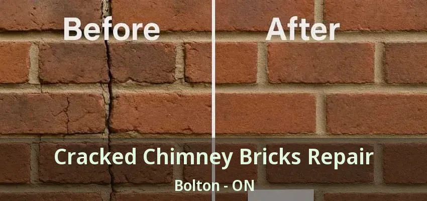 Cracked Chimney Bricks Repair Bolton - ON