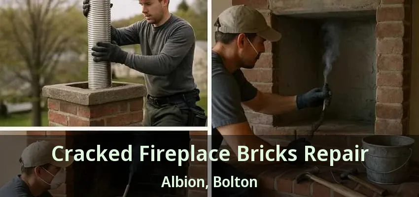 Cracked Fireplace Bricks Repair Albion, Bolton - ON
