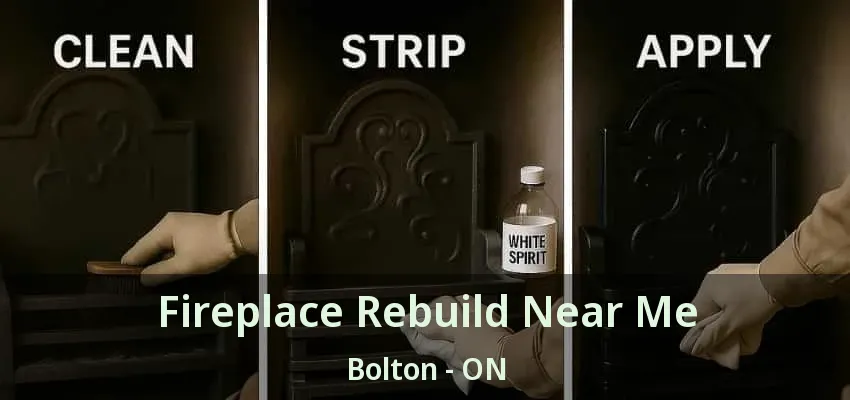 Fireplace Rebuild Near Me Bolton - ON