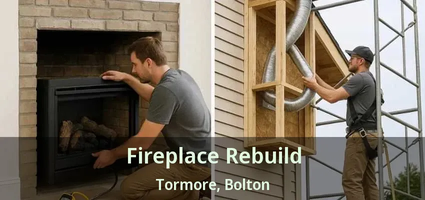 Fireplace Rebuild Tormore, Bolton - ON