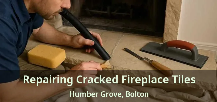 Repairing Cracked Fireplace Tiles Humber Grove, Bolton - ON